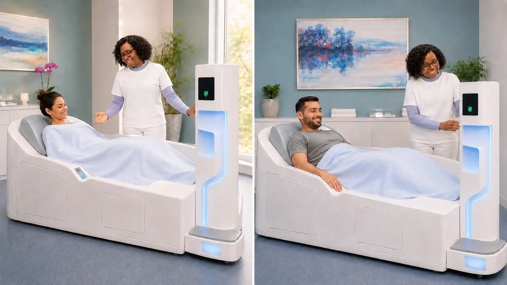 Colon Hydrotherapy: Water Flow & Patient-Controlled Release