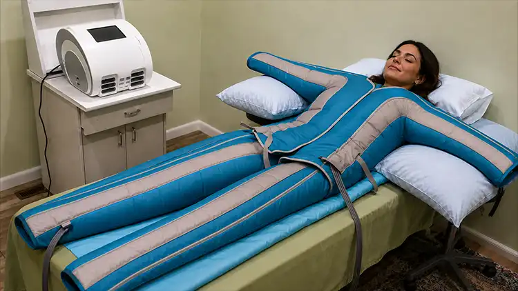 Pressotherapy / Lymphatic Drainage: Personalized Machine Setup